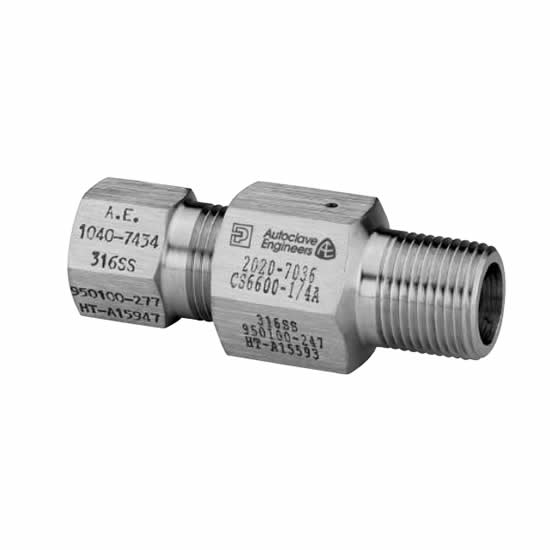 Cabezales de Seguridad Universales 110,000 psi Autoclave Engineers