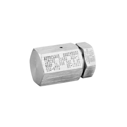 Tapas de Tubo Hembra / Conectores de Calibre Autoclave Engineers